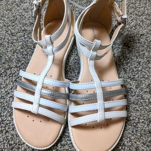 Geox Karly Leather Sandals NWOB‎